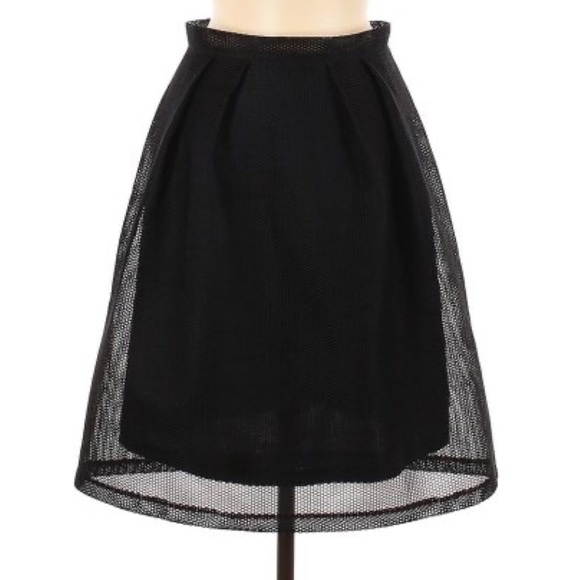 AKIRA Dresses & Skirts - Akira Chicago Black Label Mesh Midi Skirt Size Small NWT